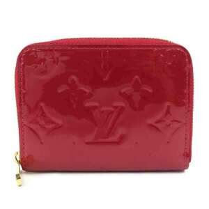 Louis Vuitton Vernis Patent Zippy Wallet Pomme dAmour Red